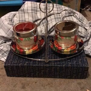 Mix & Mingle 3-wick tray. Doesn’t come w/ candle